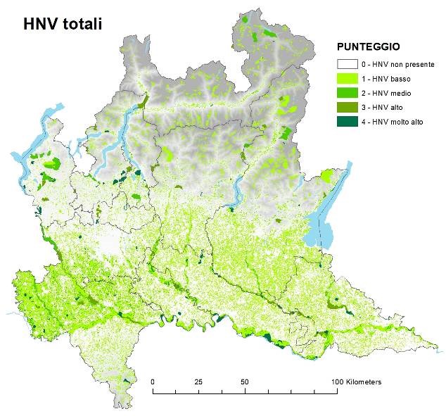 Aree agricole ad alto valore naturale come elemento di dialogo tra politiche in Lombardia