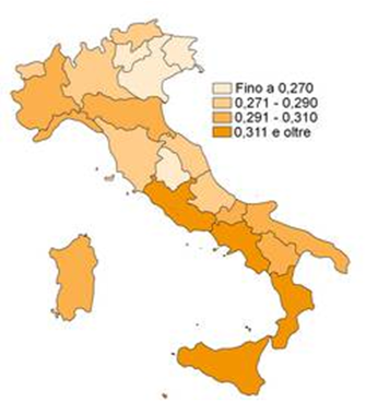 Diseguaglianze reddituali e livelli di benessere socio-economico nelle regioni italiane all’inizio del XXI secolo